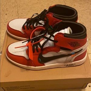 Off white Jordan 1’s